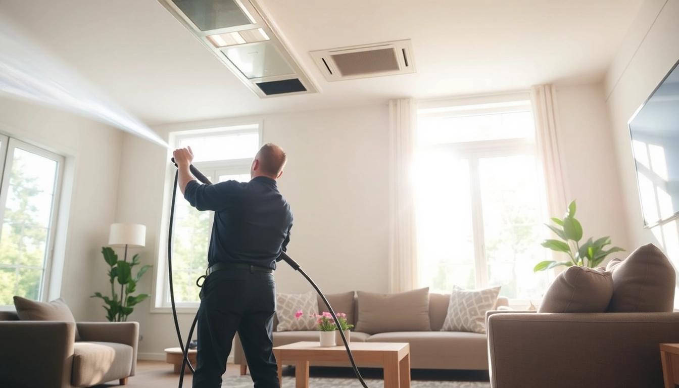 Professional air duct cleaning in Salt Lake City ensuring clean, healthy indoor air quality.