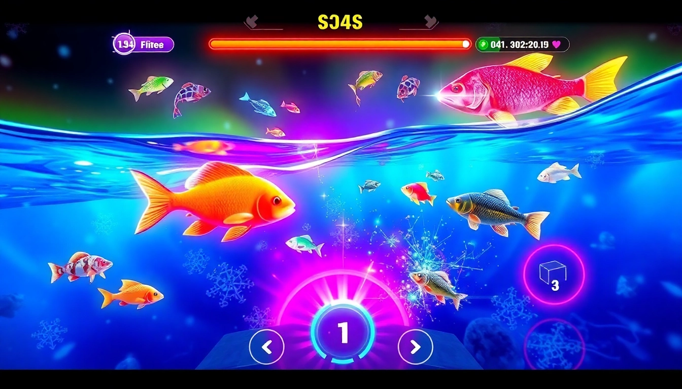 Experience the thrill of slot tembak ikan online with colorful aquatic characters and engaging gameplay.