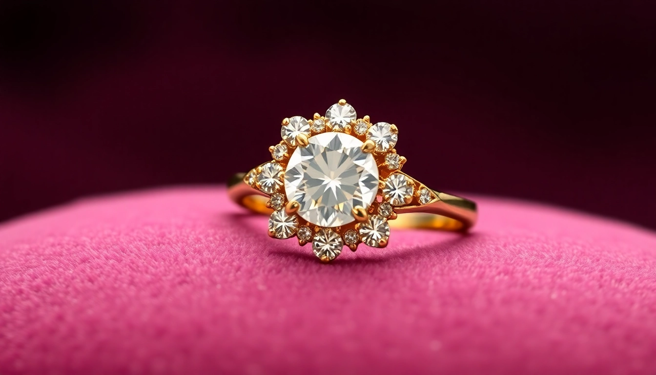 Showcase exquisite 3 Carat Engagement Rings with sparkling diamonds set in luxurious gold bands.