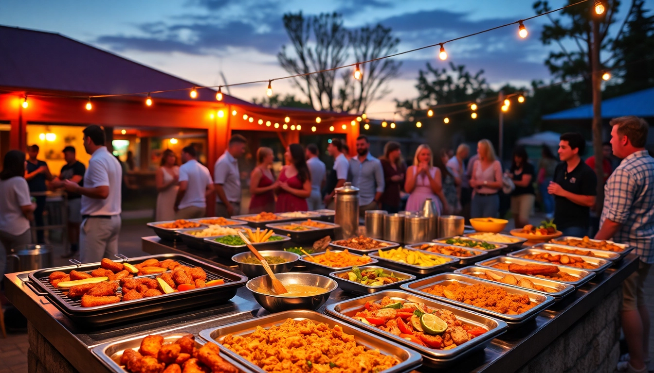 Delightful grill buffet showcasing a caterer für Grillbuffet und BBQ in Berlin with diverse, appetizing offerings.