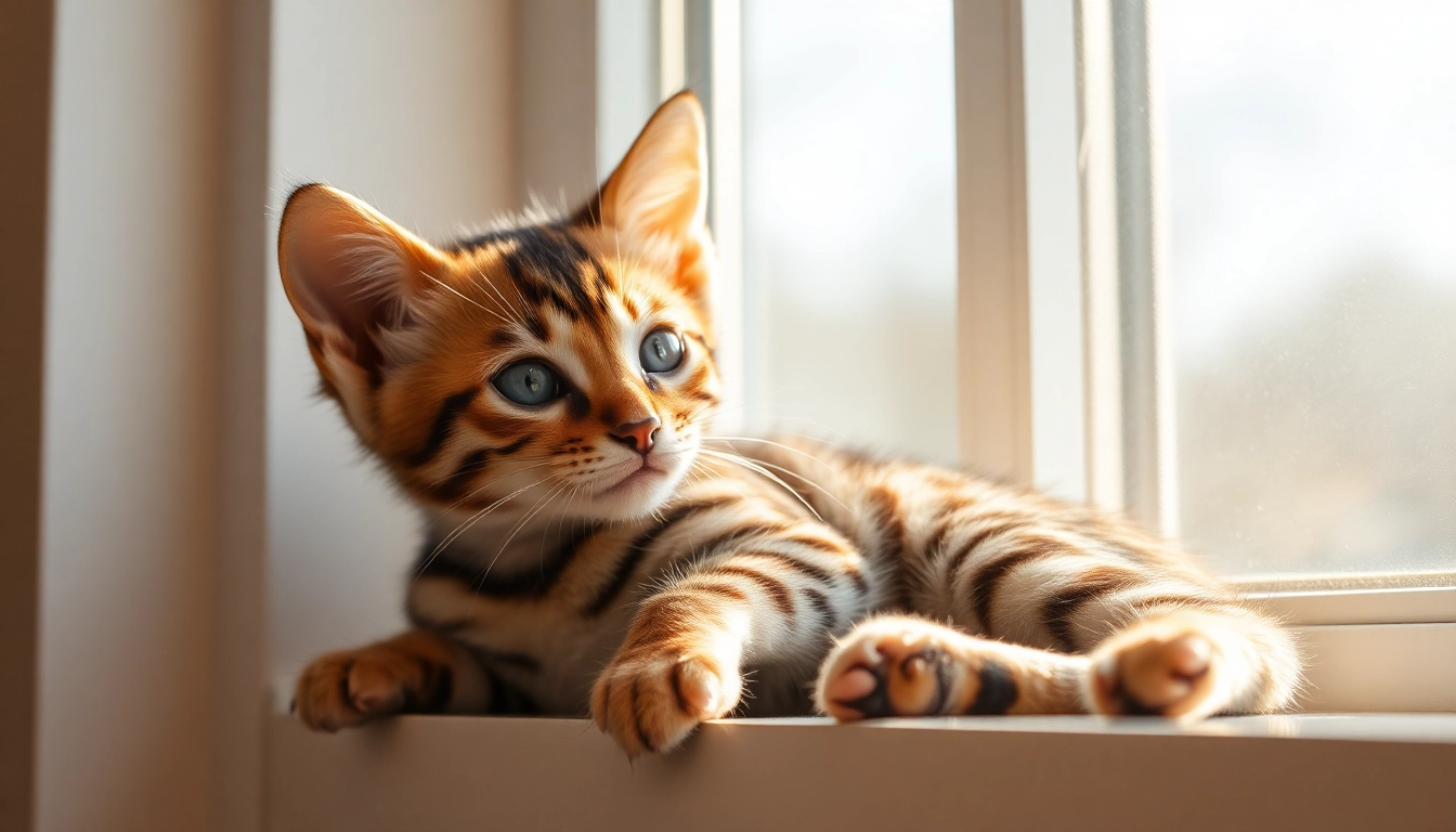 Adopt adorable Bengal Kittens for Sale showcasing stunning coat patterns.