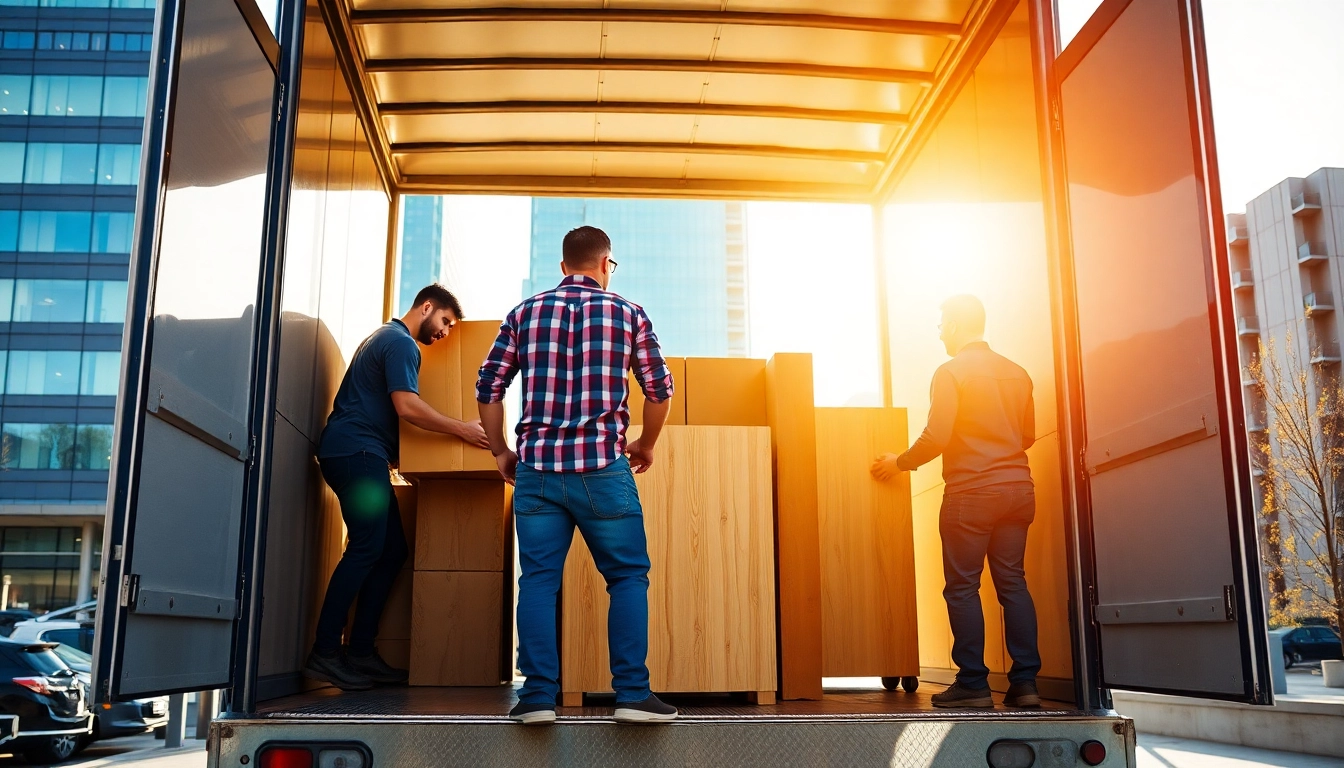 Umzugsfirma Erlangen packing furniture with care and expertise during a move.