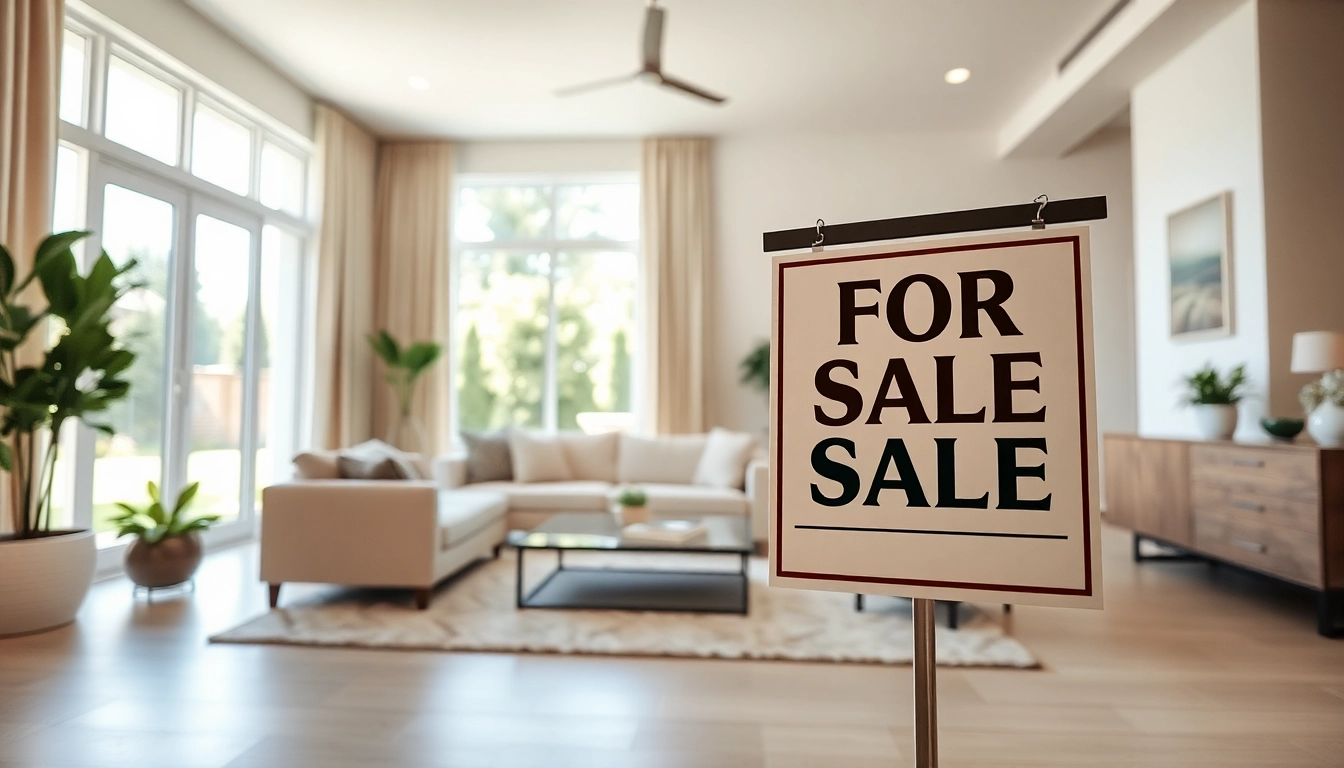 Sell my house no realtor Little Rock, AR in a modern living room showcasing a bright and inviting atmosphere.