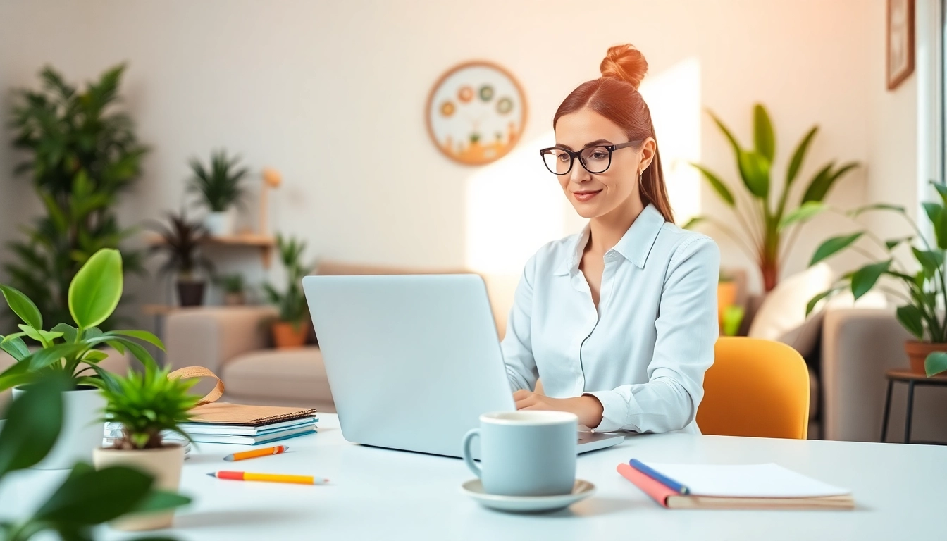 Find remote jobs part time while working comfortably from home in a cozy office.