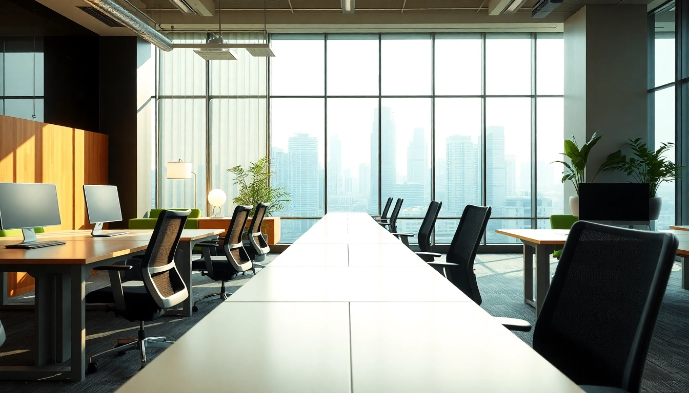 Explore vibrant office space for rent in Bangalore with modern furnishings and ample natural light.