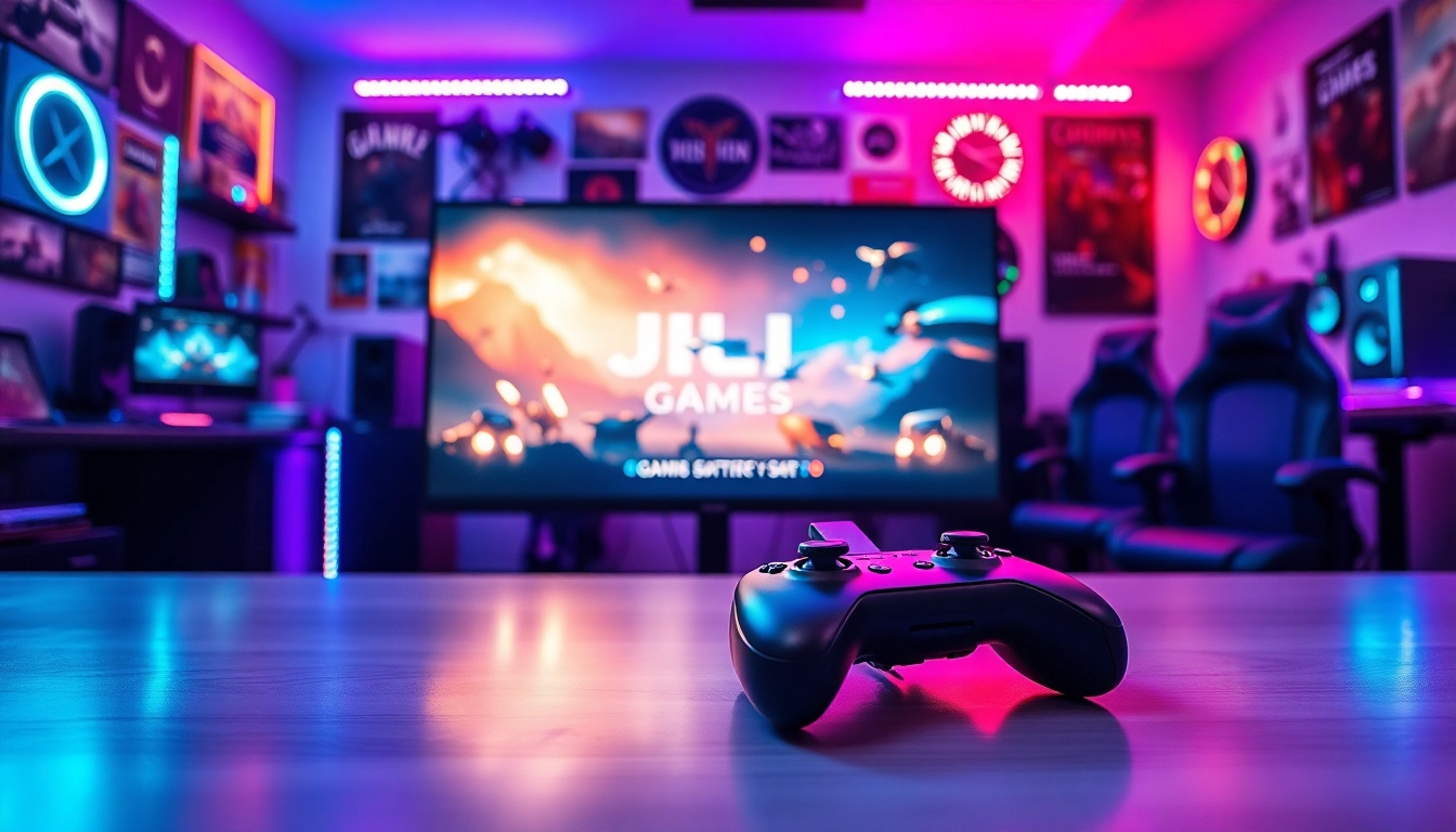 Experience the thrill of JILI Games on a high-tech gaming setup, designed for ultimate engagement.