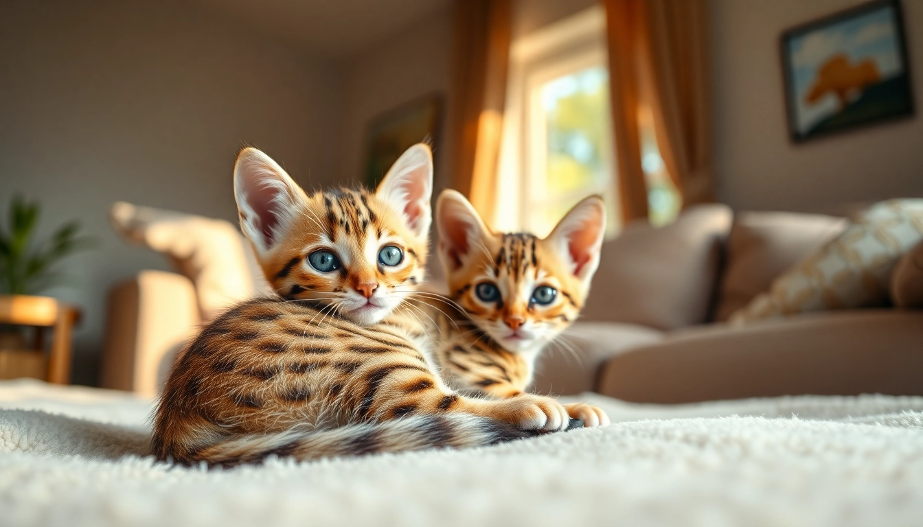Explore playful Bengal Kittens for Sale with stunning rosetted patterns, perfect for warm homes.