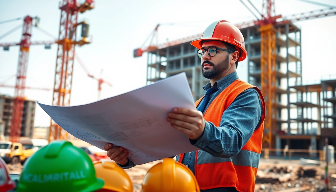 Nvq level 6 construction site management answers showcased in a professional construction setting.