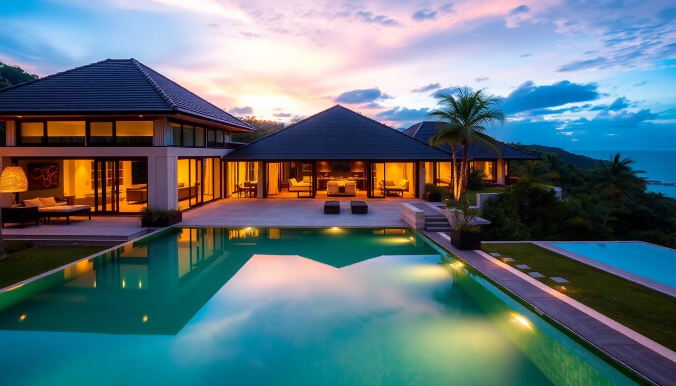 Explore stunning properties in Phuket real estate, showcasing luxury villas and condos with ocean views.