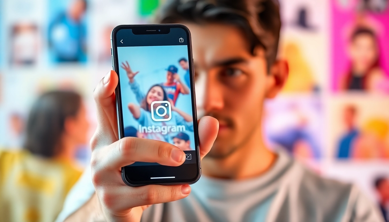 Engaging view of an anonymous instagram story viewer on a smartphone, highlighting user interaction.