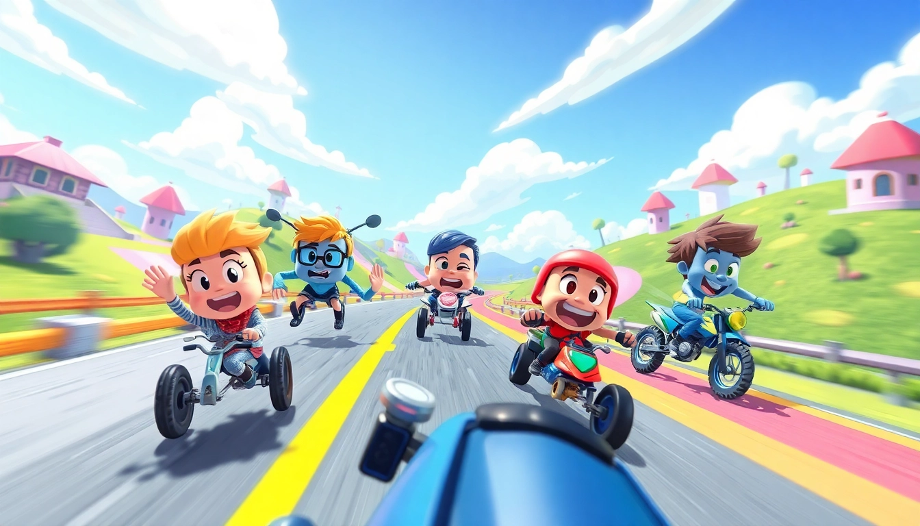 Engaging gameplay featuring stumble guys mods with colorful characters in competitive action.
