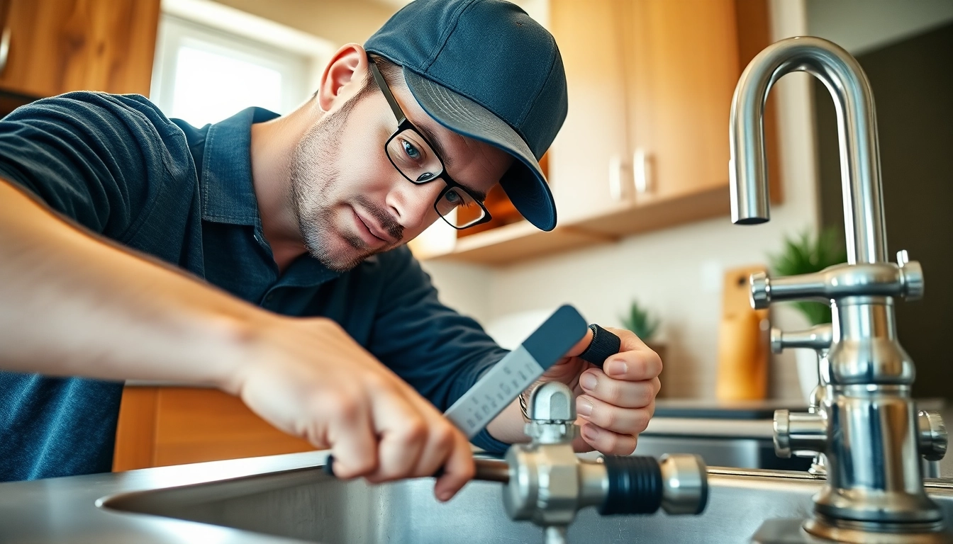 Plumber Sans Souci expertly installing plumbing in a modern kitchen.