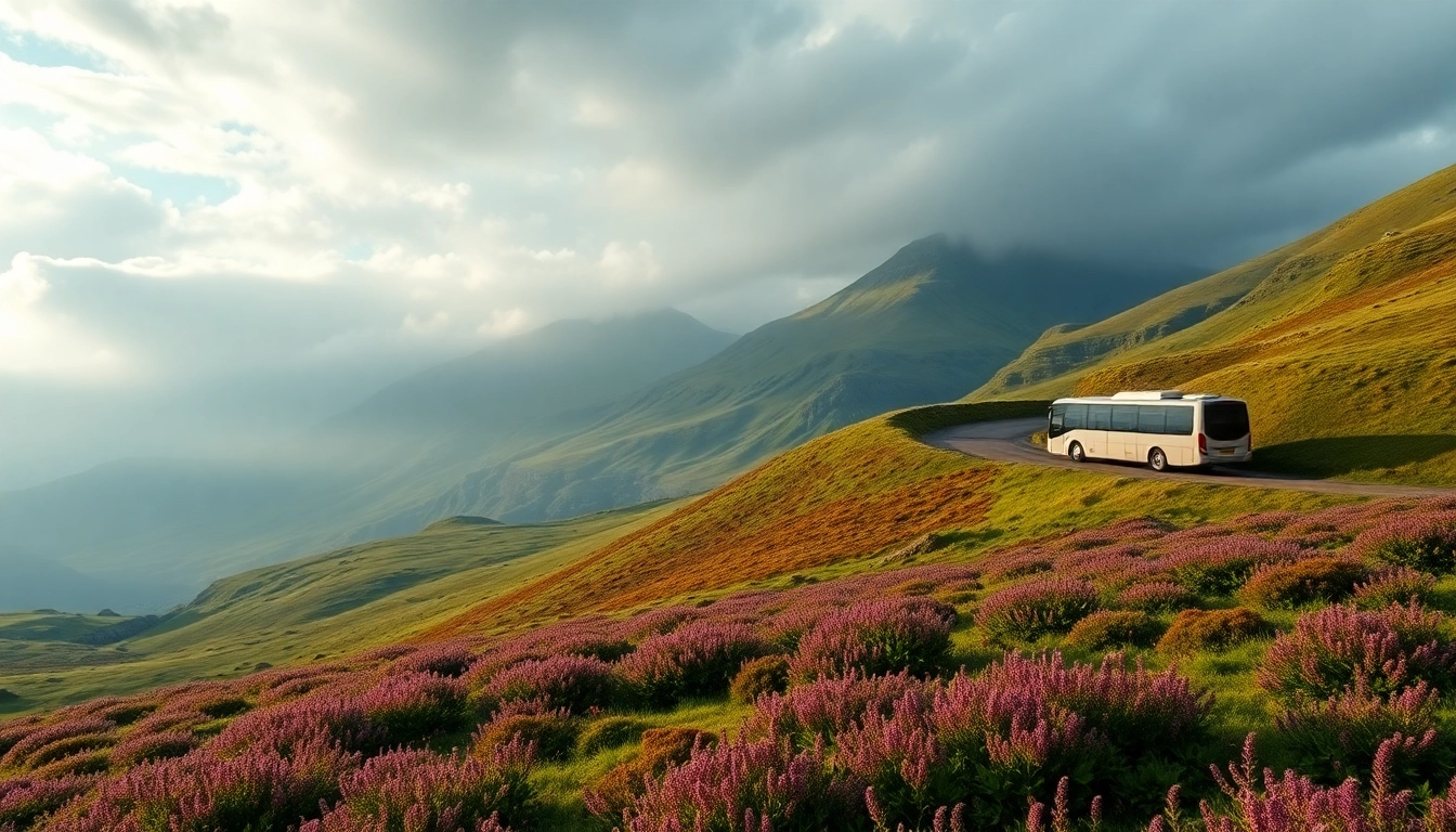 Experience breathtaking Scottish tours through the majestic highlands and vibrant landscapes.