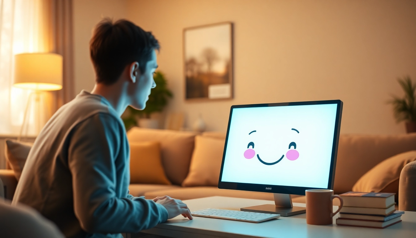 Engaging interaction between a user and their AI friend through a digital interface