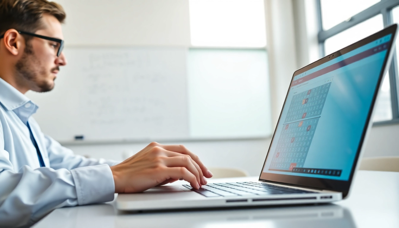 Optimize matrix calculations with this advanced Matrix Calculator shown in a professional setting.