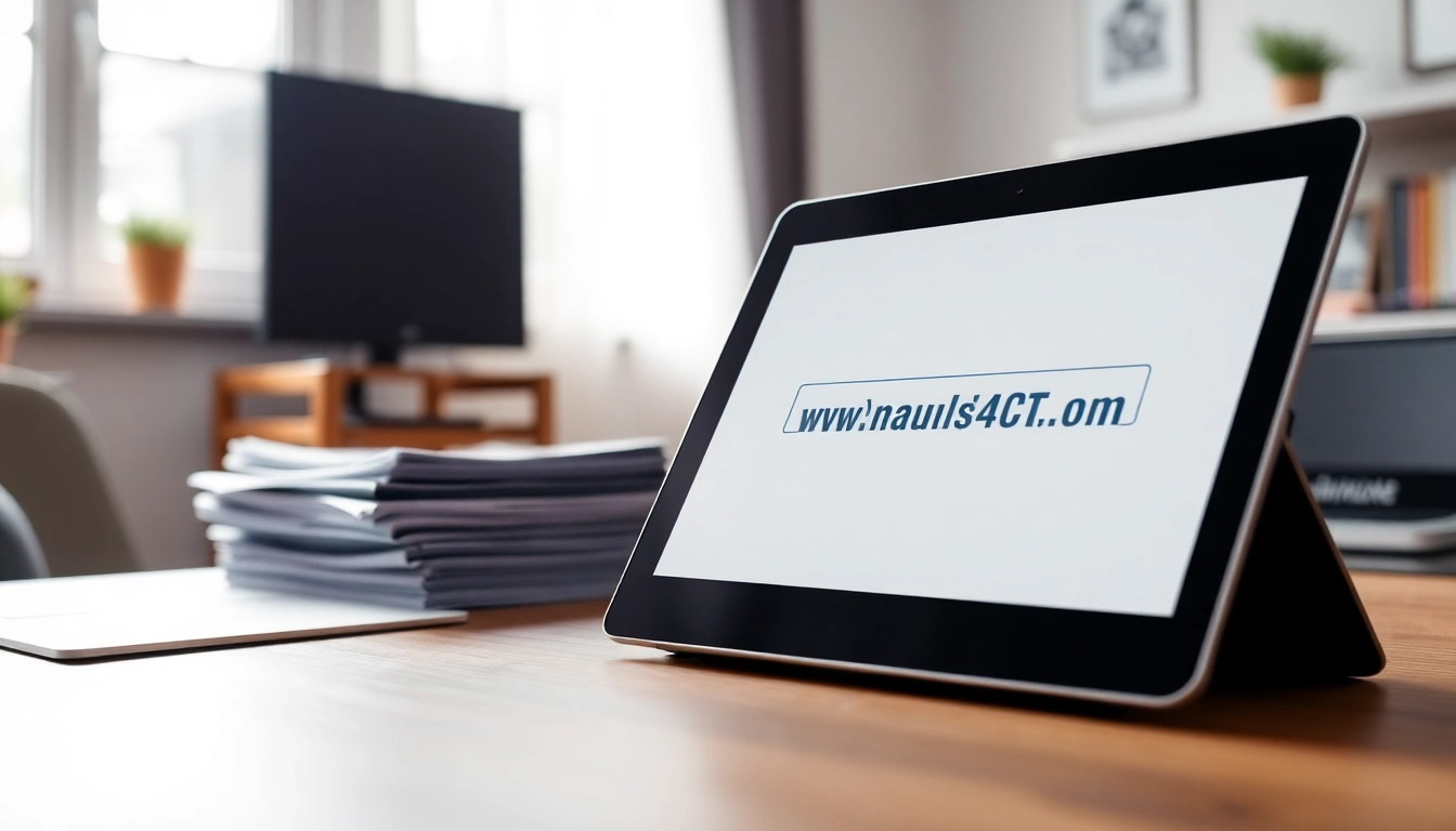 Search user manuals efficiently at https://manualsfact.com/ from a cozy home office setup.