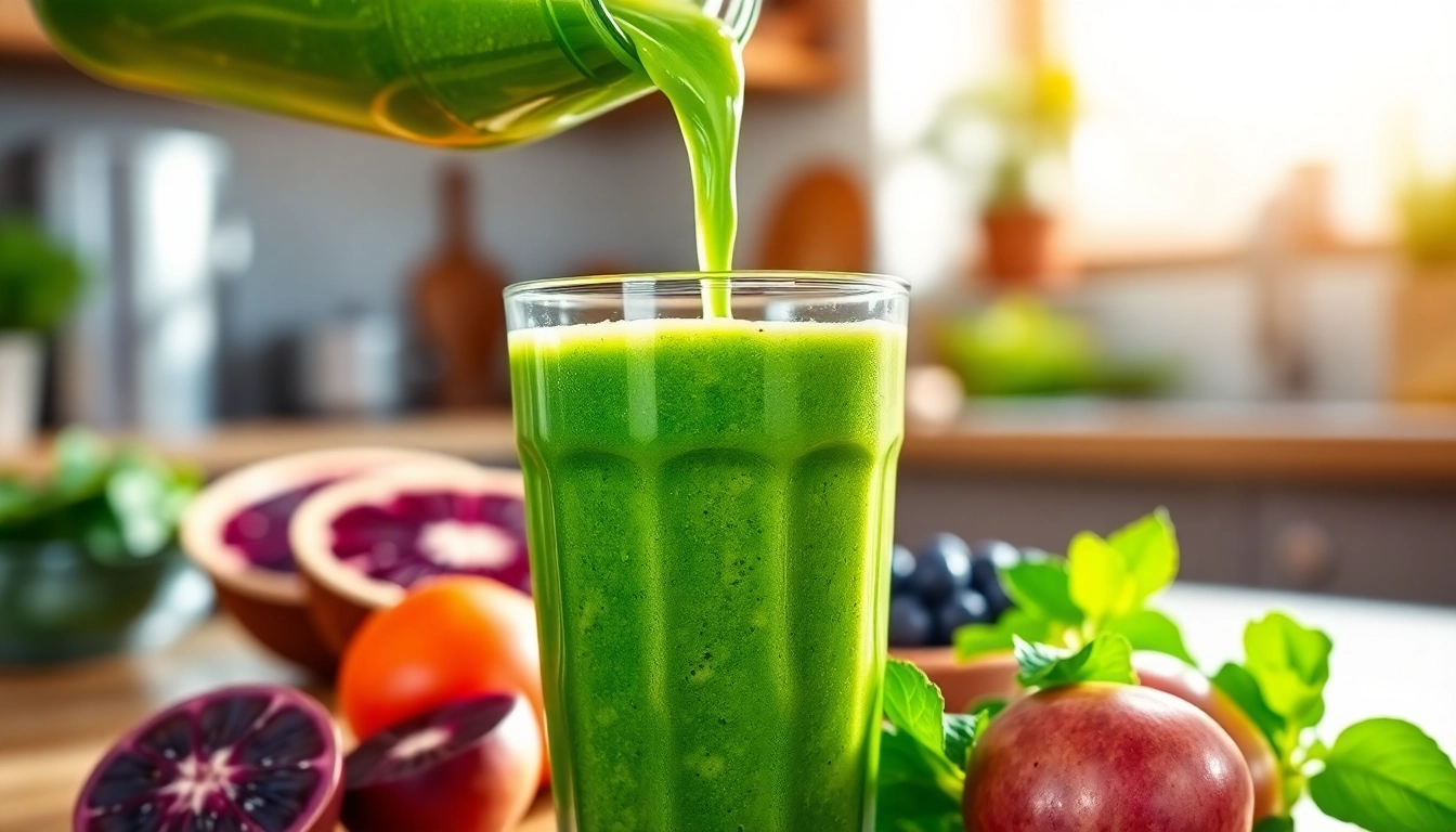 Revitalize your health with a Max detox smoothie rich in chlorella and acai.