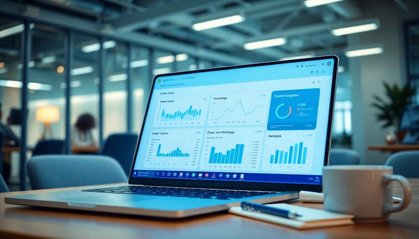 Manage memberships effectively with a visually appealing Membership Management Software interface on a laptop.