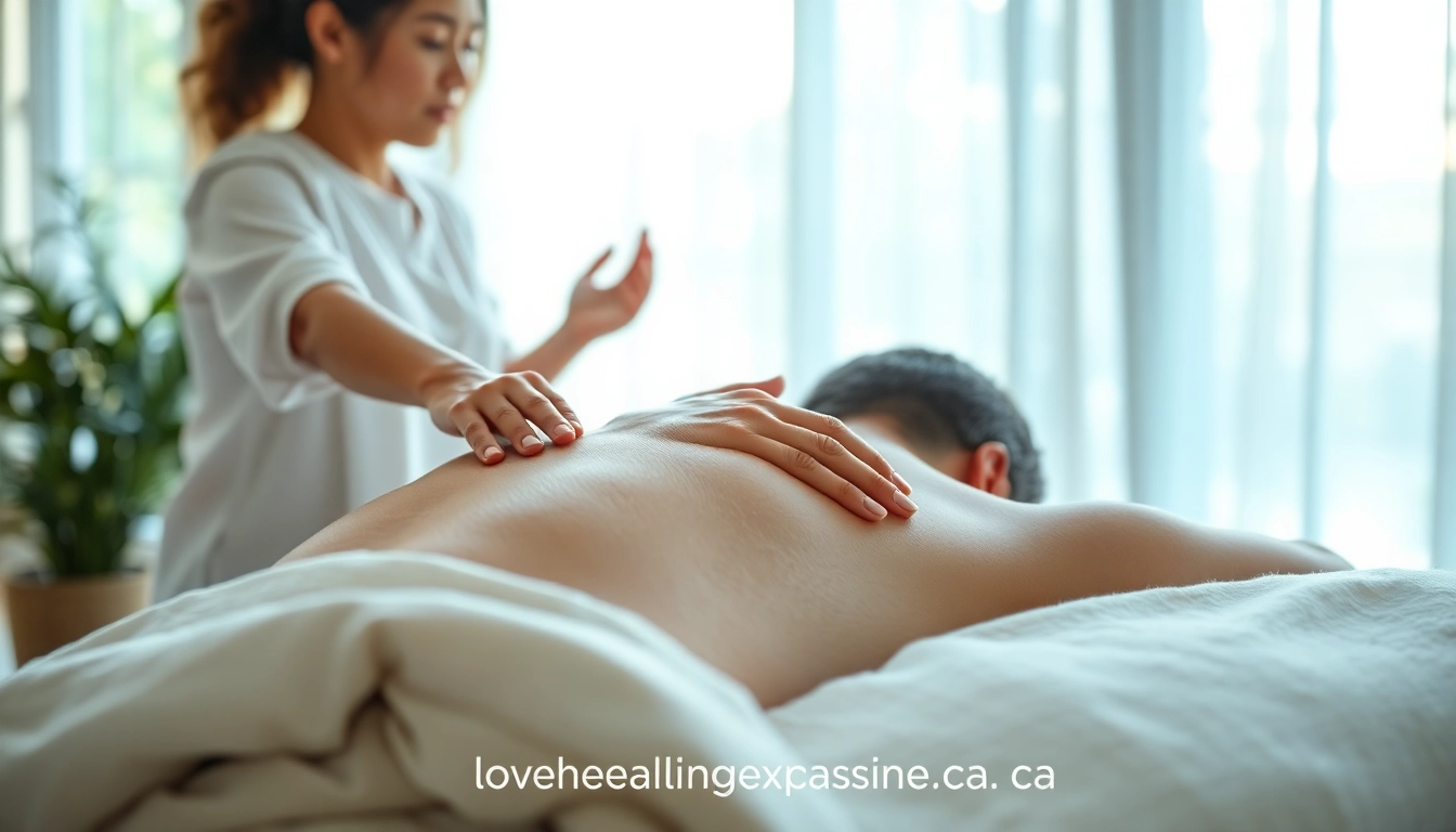 Experience healing energy at lovehealingexpansion.ca through a tranquil Reiki session.