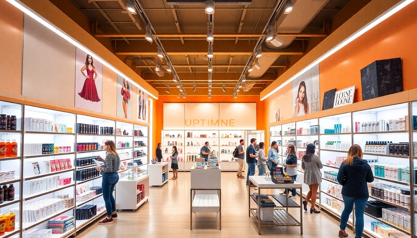Explore stunning products at ultimateshop, where a modern retail experience awaits amid vibrant displays.