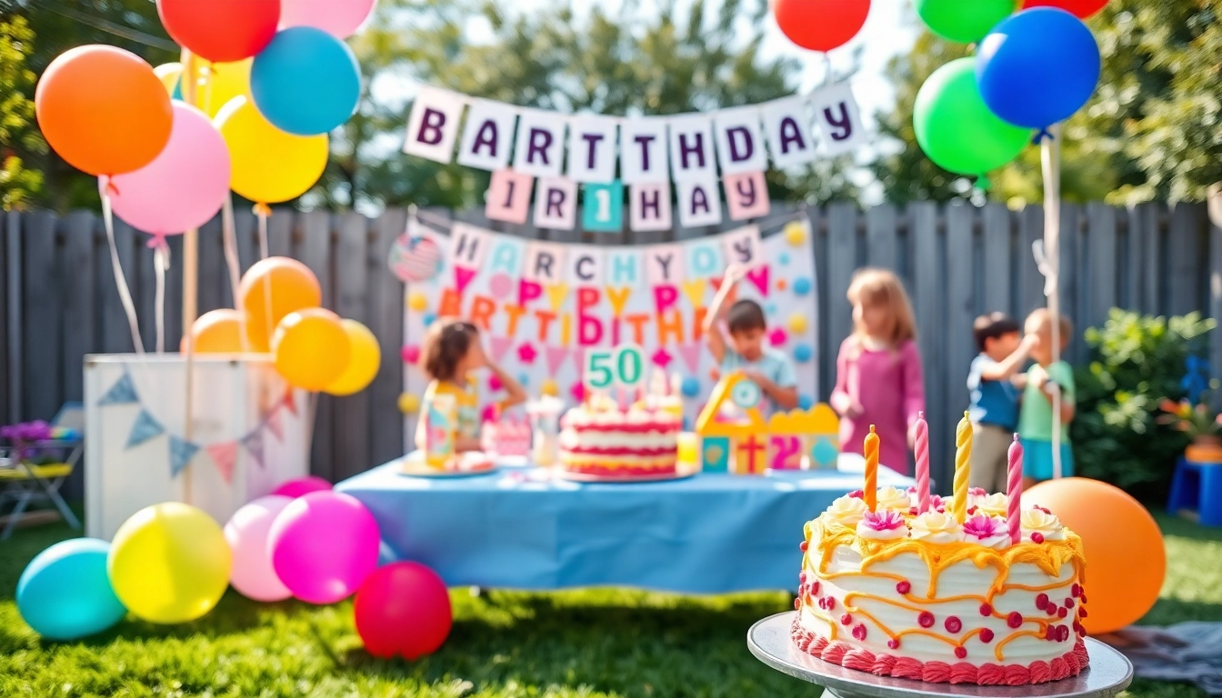 Celebrate a customizable birthday party filled with personalized decor and joyful moments.