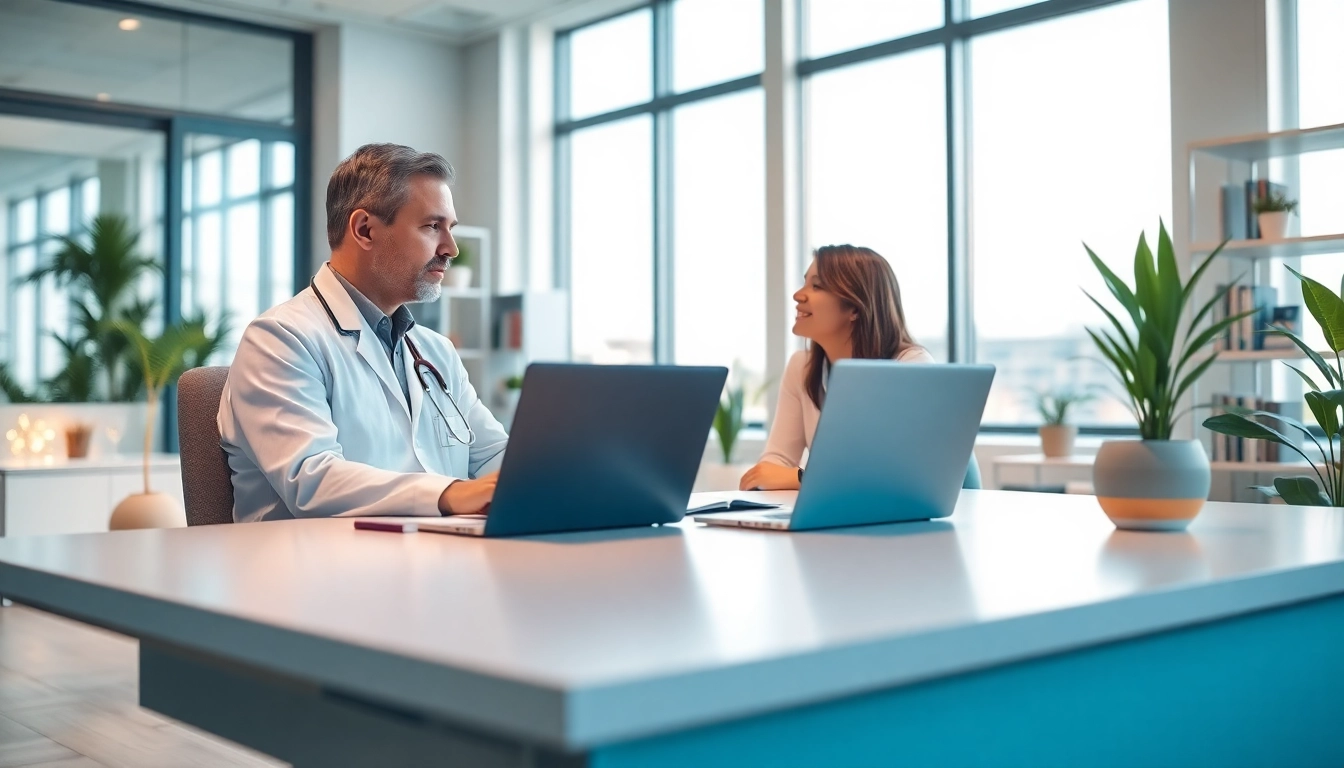 Engage with a las vegas concierge doctor during a personalized health consultation.