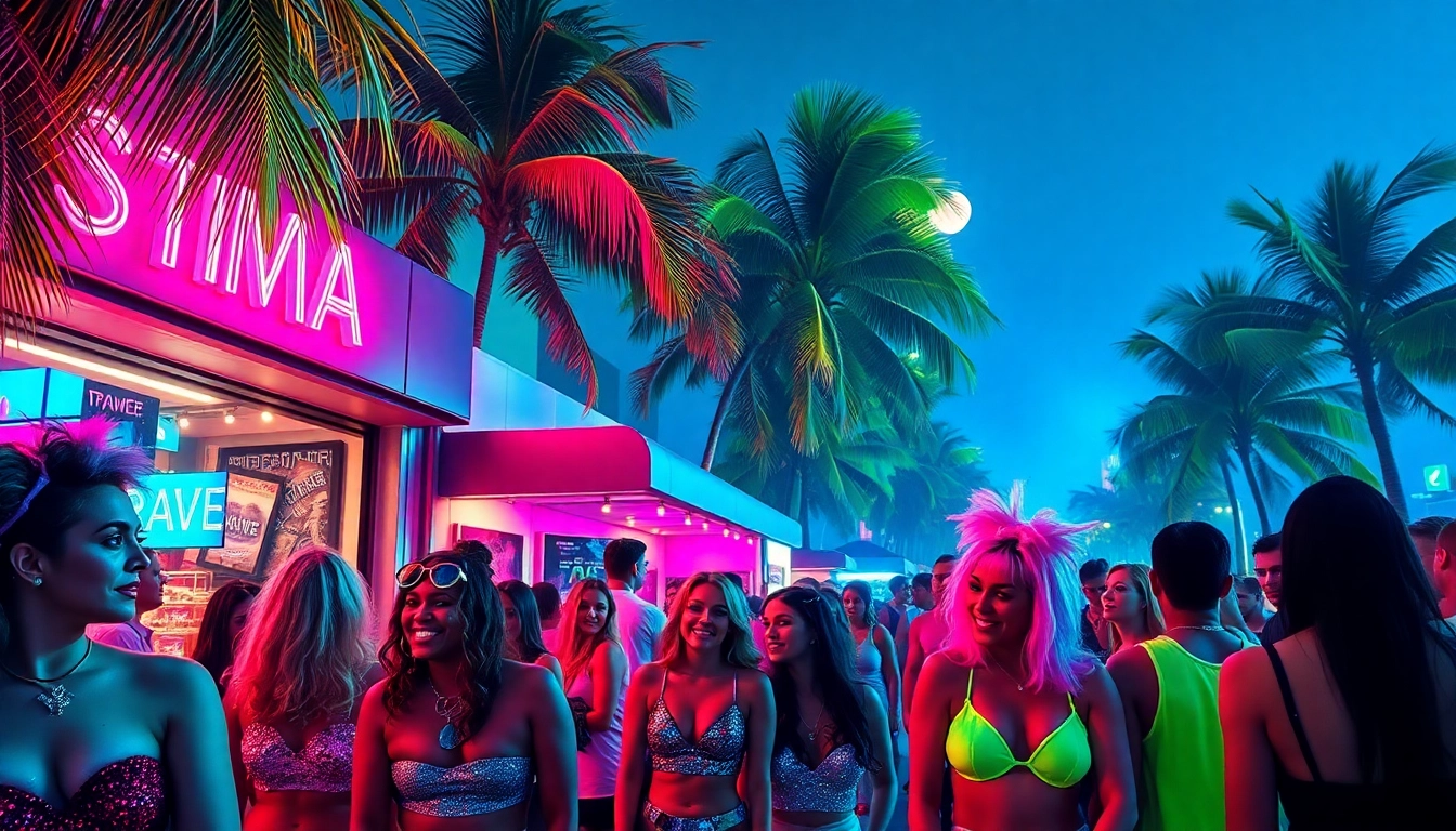 Shop rave outfits in the vibrant rave store miami, blending nightlife energy with colorful festival fashion.