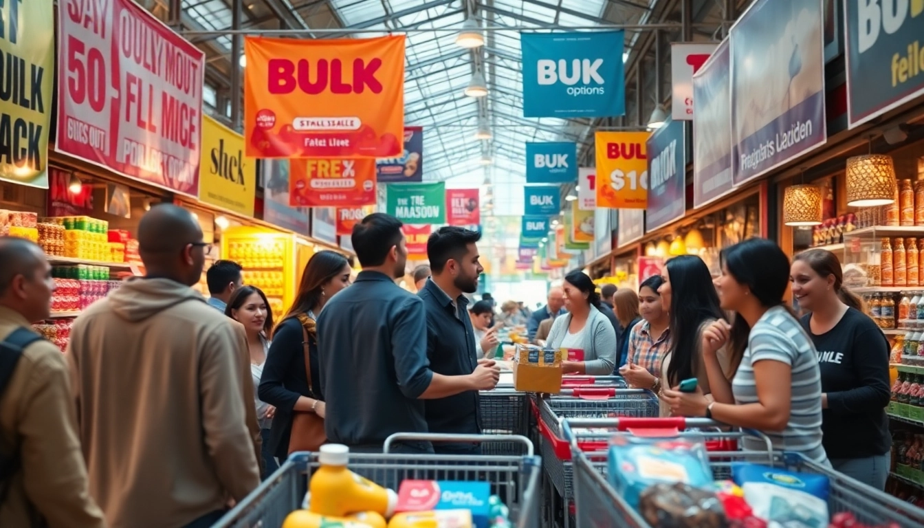 Engage in amazon wholesale transactions in a vibrant marketplace setting.