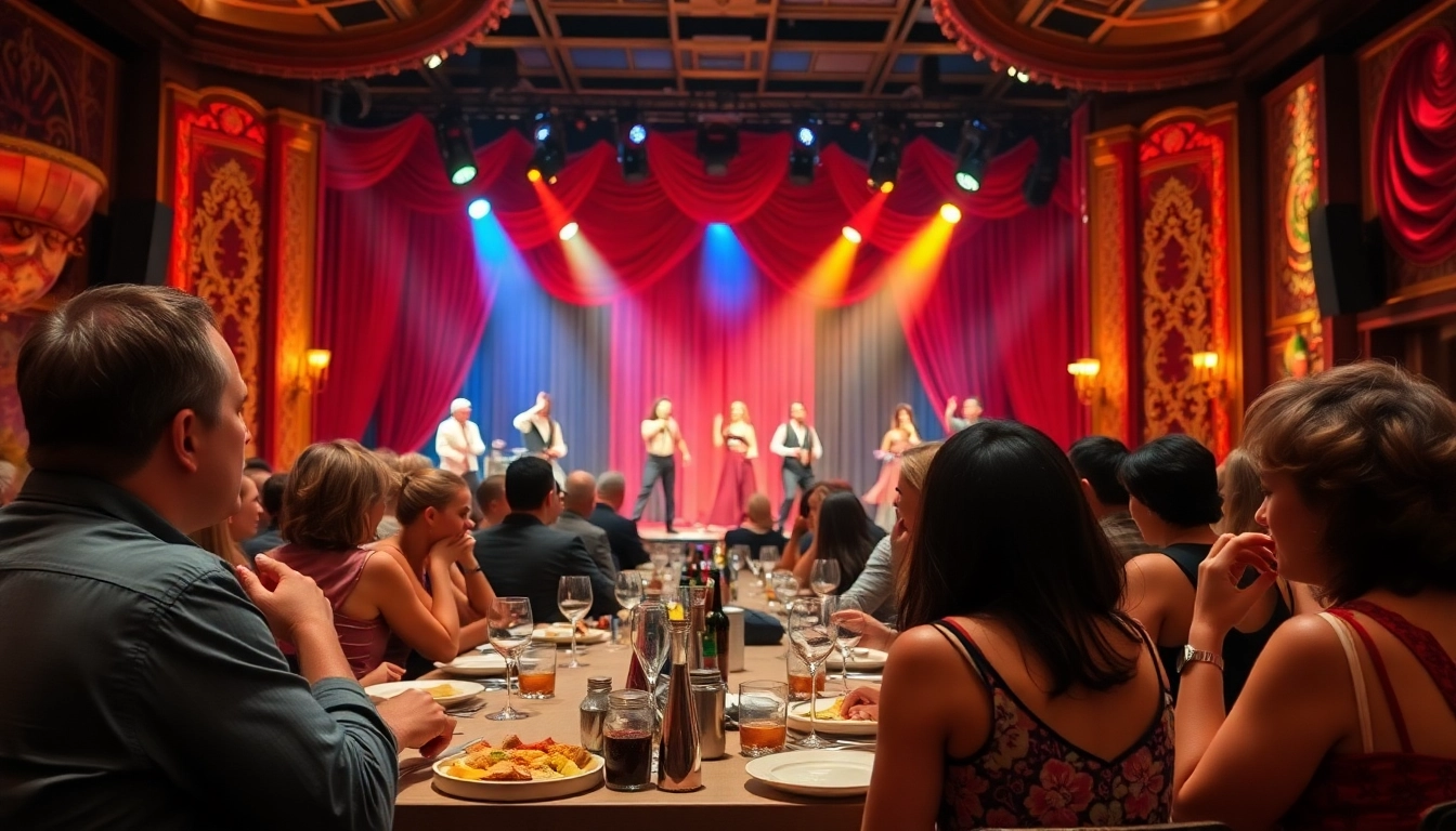 Enjoy the lively atmosphere of dinner theater in las vegas with engaging performances and delicious meals.